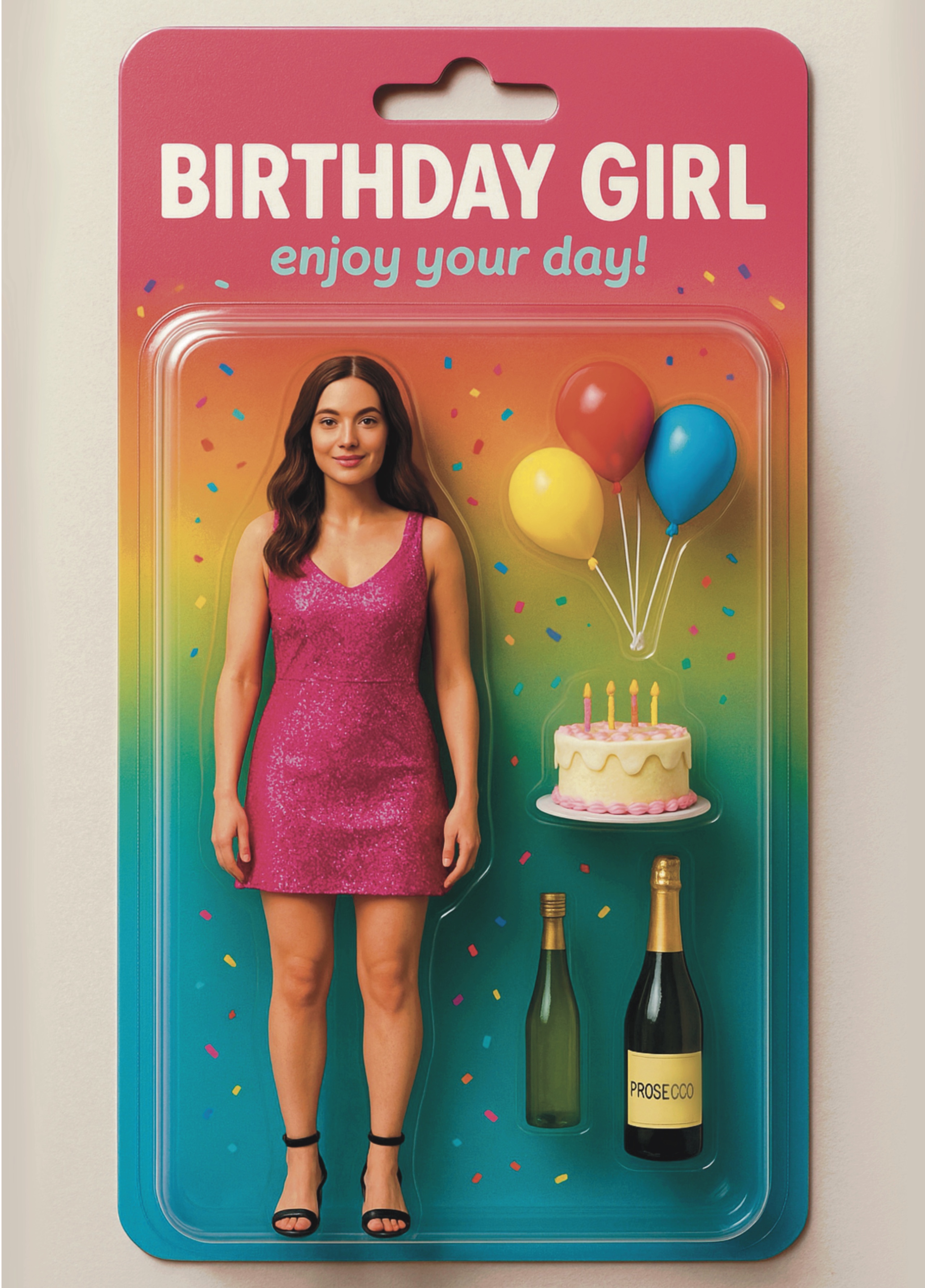 Birthday Girl - Trending AI Doll - Action Figure