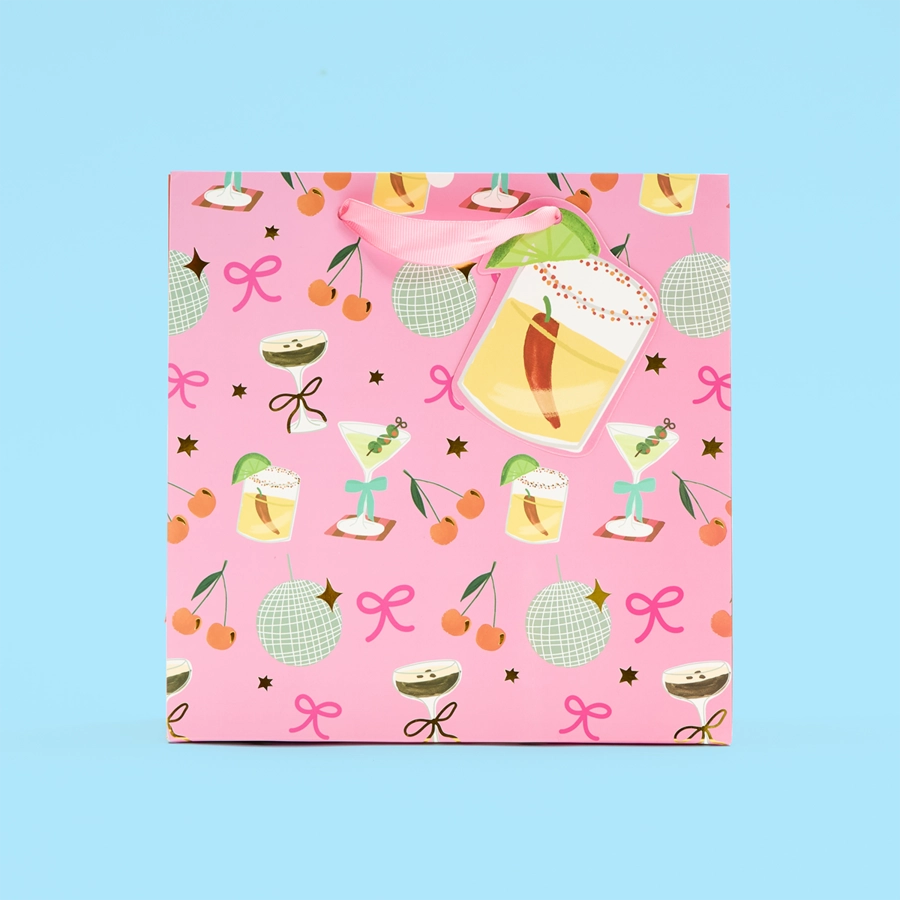 Cocktail Icons Medium Bag