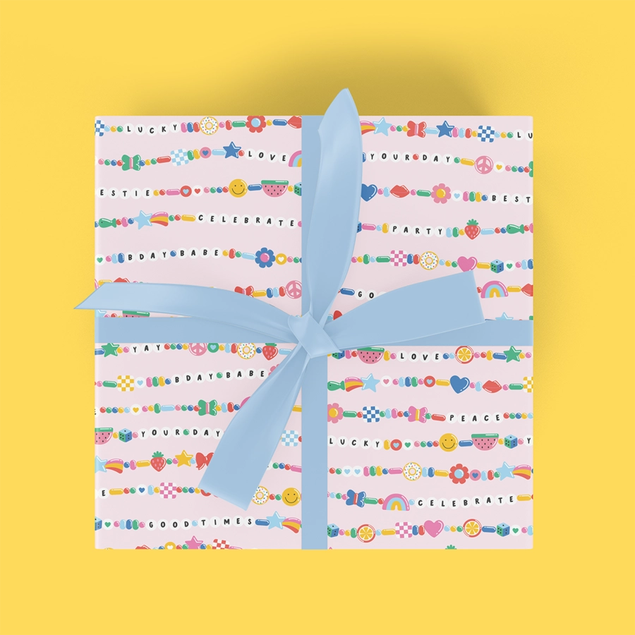 Friendship Bracelet Flat Wrap