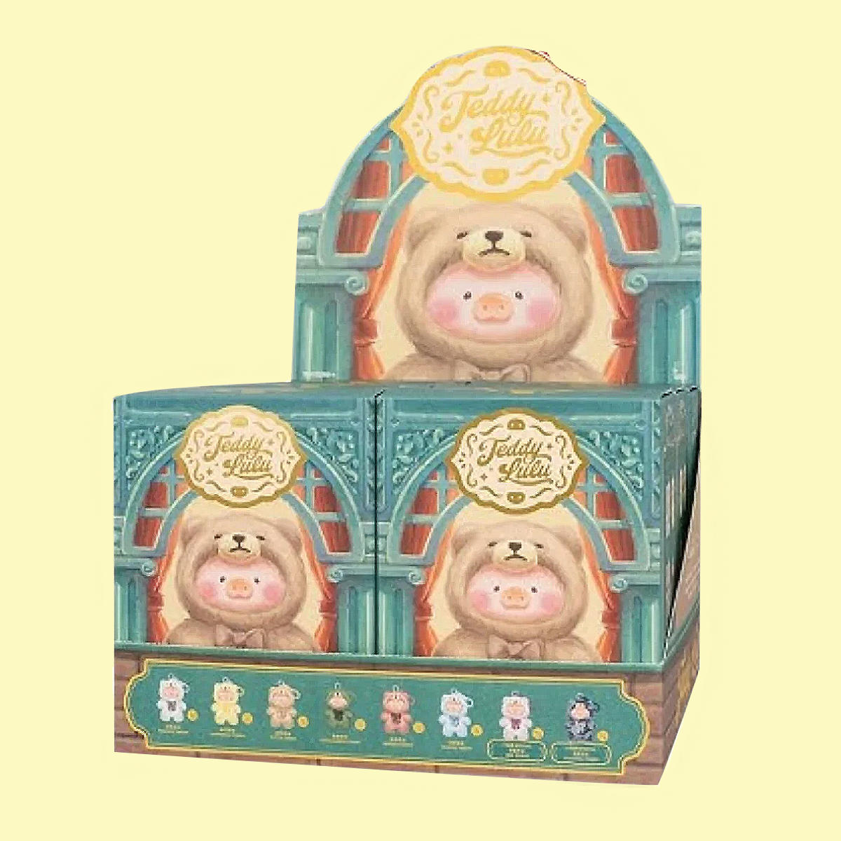 Lulu The Piggy Vintage Teddy Shop Blind Box